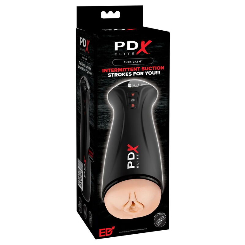 PDX Elite Fap-Gasm Saug-Vibrationsmasturbator