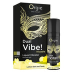 Orgie Dual Vibe! Lemon Gin & Tonic Gel 15 ml