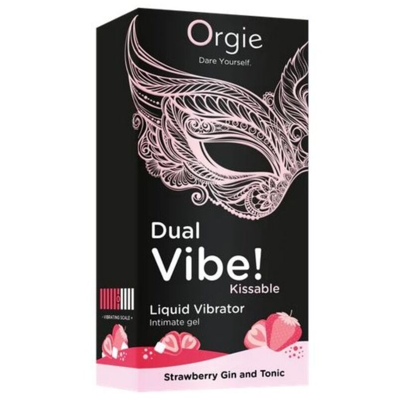 Orgie Dual Vibe! Strawberry Gin & Tonic Gel 15 ml