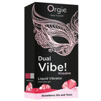 Orgie Dual Vibe! Strawberry Gin & Tonic Gel 15 ml