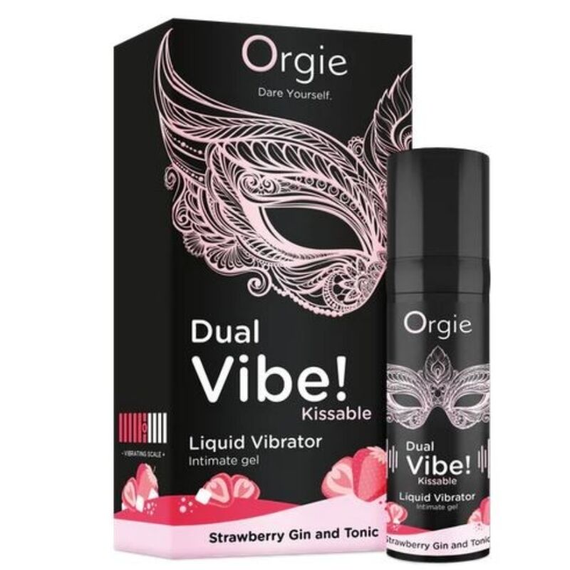 Orgie Dual Vibe! Strawberry Gin & Tonic Gel 15 ml