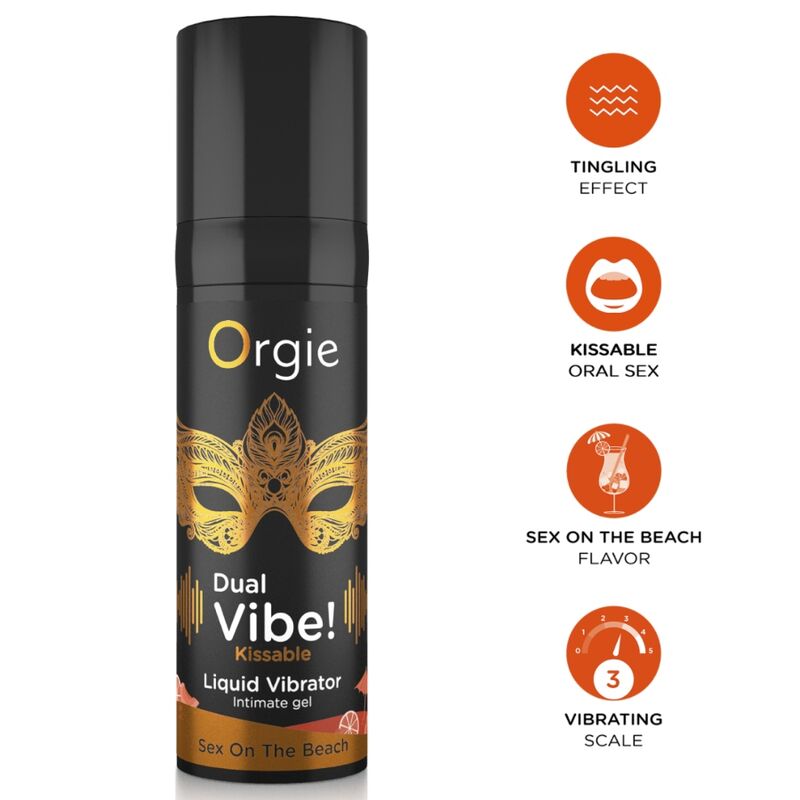 Orgie Dual Vibe! Sex On The Beach Stimulationsgel 15 ml