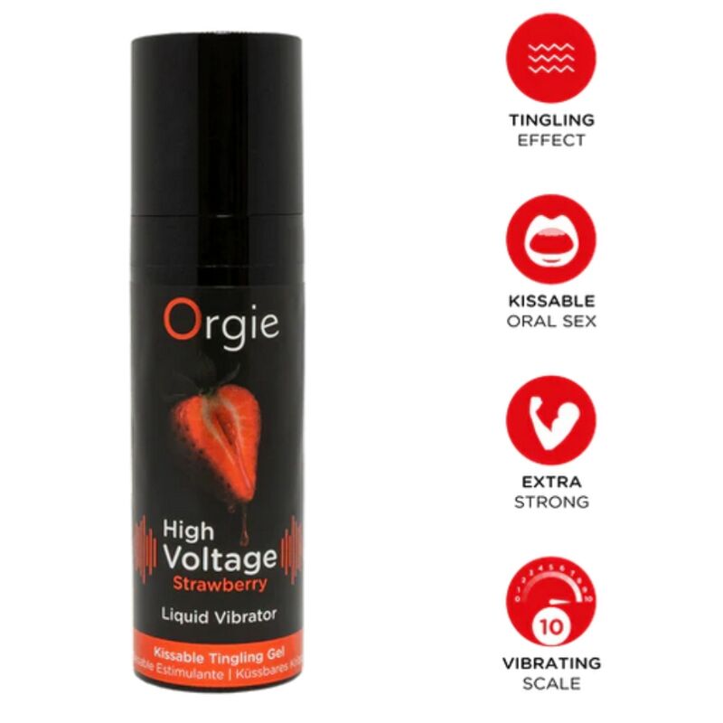 Orgie High Voltage Strawberry Stimulationsgel 15 ml