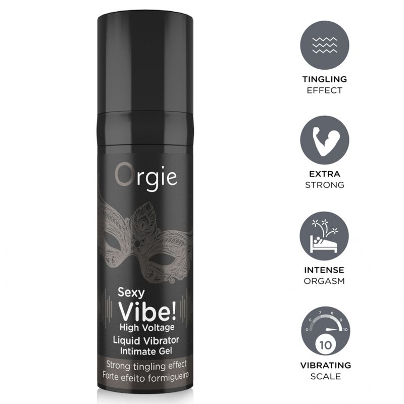 Orgie Sexy Vibe! High Voltage Stimulationsgel 15 ml
