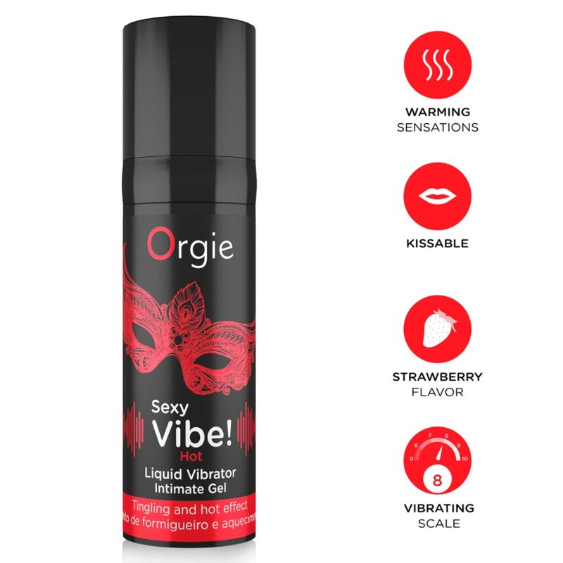Orgie Sexy Vibe! Hot wärmendes Stimulationsgel 15 ml