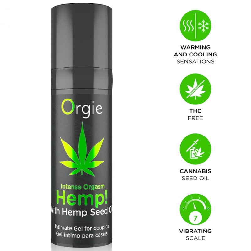 Orgie Hemp! Intense Orgasm Stimulationsgel 15 ml