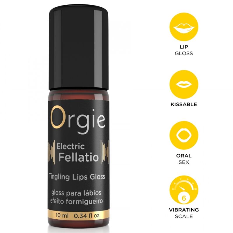 Orgie Electric Fellatio prickelnder Lipgloss 10 ml