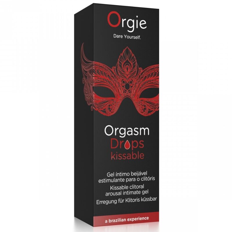 Orgie Orgasm Drops Kissable Intimgel 30 ml