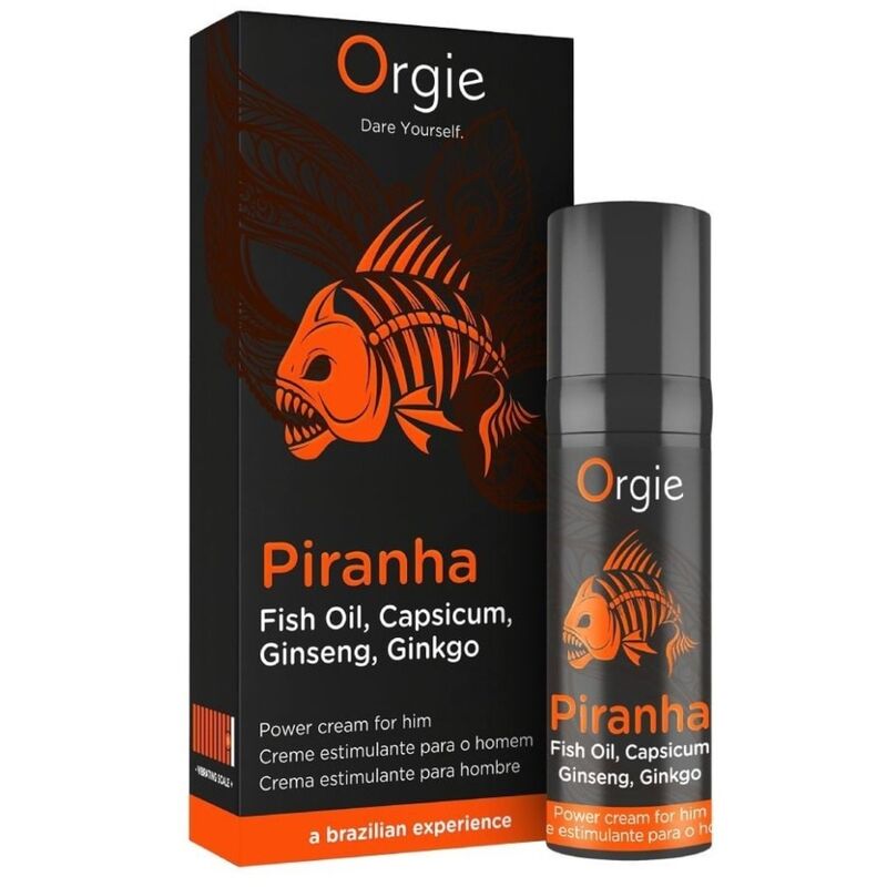 Orgie Piranha Power Cream für ihn 15 ml
