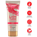 Orgie Lube Tube Hot – Gleitgel auf Wasserbasis mit Wärmeeffekt, 150 ml