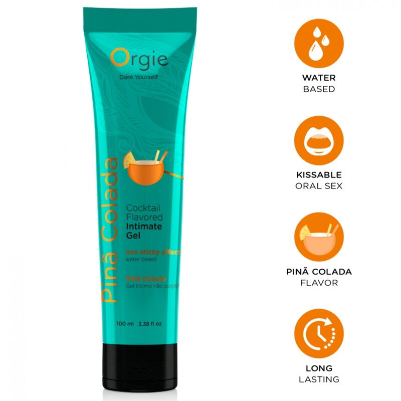 Orgie Lube Tube Piña Colada Kissable Gleitgel 100 ml