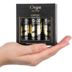 Orgie Tantric Mini Collection – Massageöle-Set, 3 × 30 ml