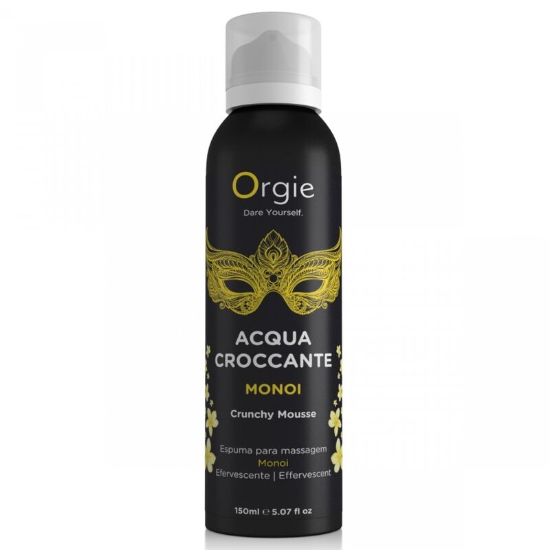 Orgie Acqua Croccante Monoi – Knisternde Massagemousse, 150 ml