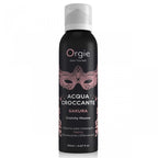 Orgie Acqua Croccante Sakura – Knisternde Massagemousse, 150 ml