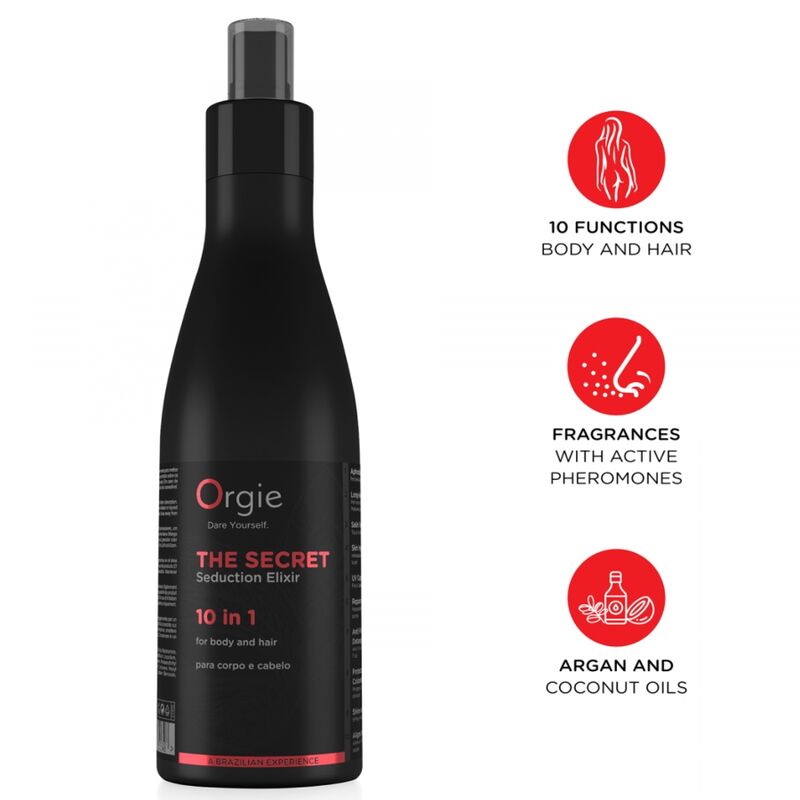 Orgie Secret Seduction Elixir 10-in-1 Körper- & Haarlotion 200 ml