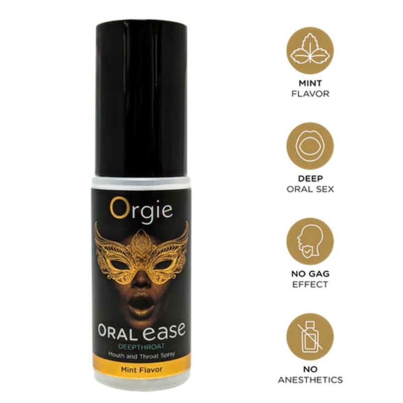 Orgie Oral Ease Mund- & Rachenspray Minze 15 ml