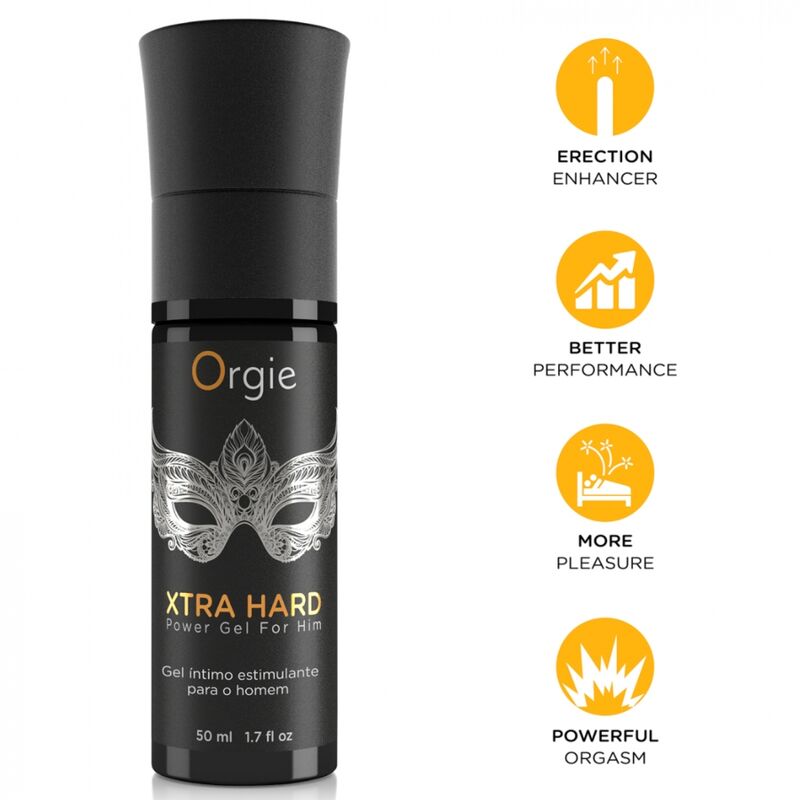 Orgie Xtra Hard Power Gel für ihn 50 ml