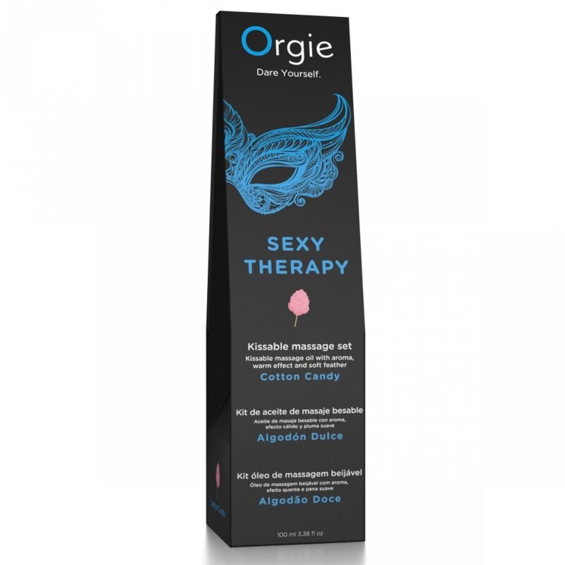 Orgie Lips Massage Kissable Massagegel Zuckerwatte 100 ml