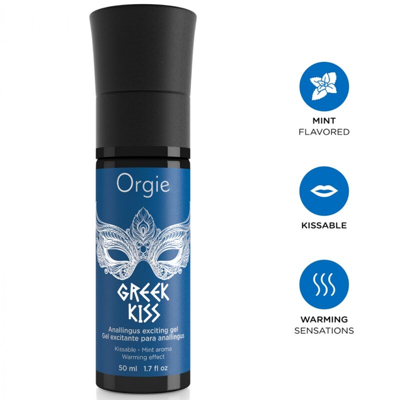 Orgie Greek Kiss Anilingus Stimulationsgel Minze 50 ml