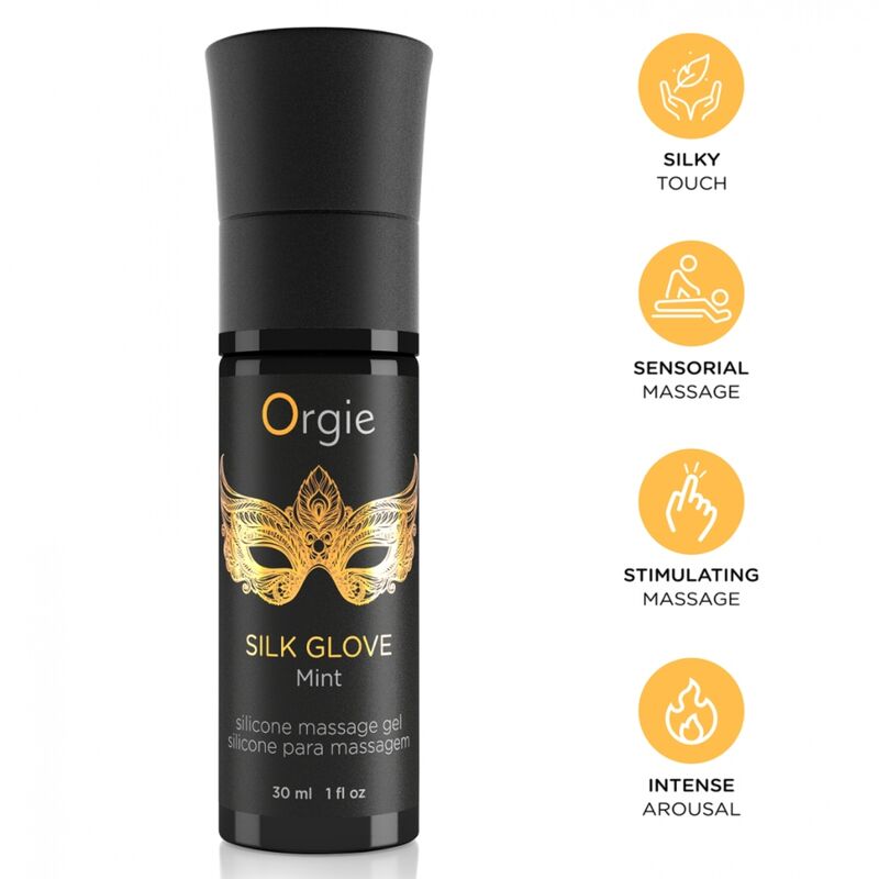 Orgie Pearls Lust – Sensorisches Massage-Set mit Gel, 30 ml