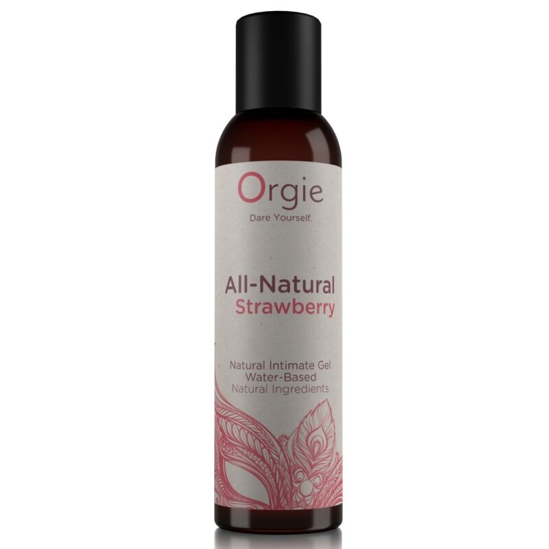Orgie All-Natural Strawberry Kissable Gleitgel 150 ml