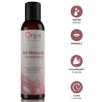 Orgie All-Natural Strawberry Kissable Gleitgel 150 ml
