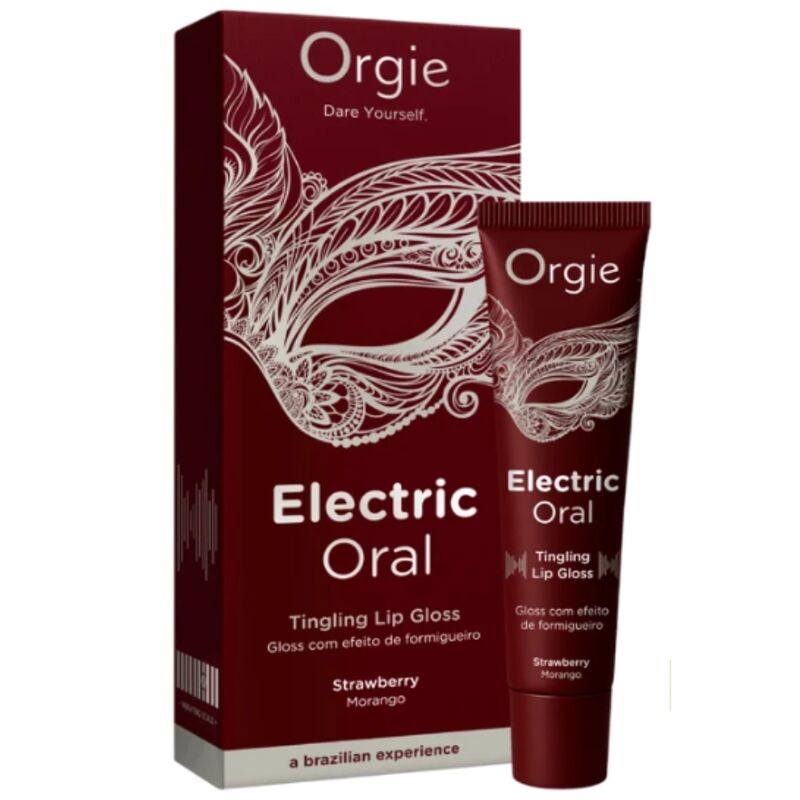 Orgie Electric Oral prickelnder Lipgloss Erdbeere 10 ml