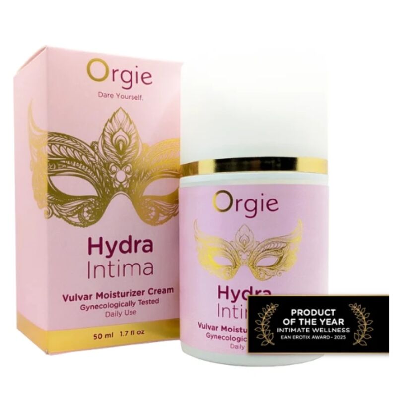 Orgie Hydra Intima – Feuchtigkeitscreme für die Vulva, 50 ml