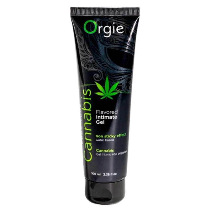 Orgie Lube Tube Cannabis Kissable Gleitgel 100 ml