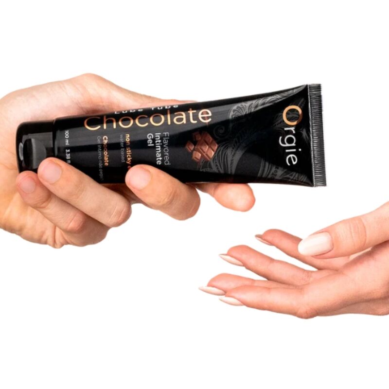 Orgie Lube Tube Chocolate Kissable Gleitgel 100 ml