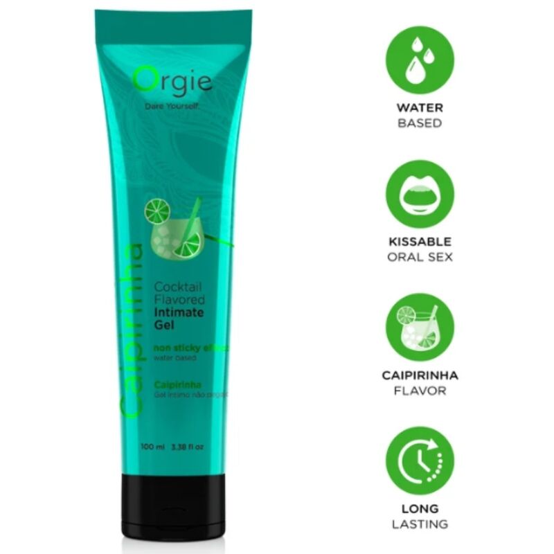 Orgie Lube Tube Caipirinha Kissable Gleitgel 100 ml