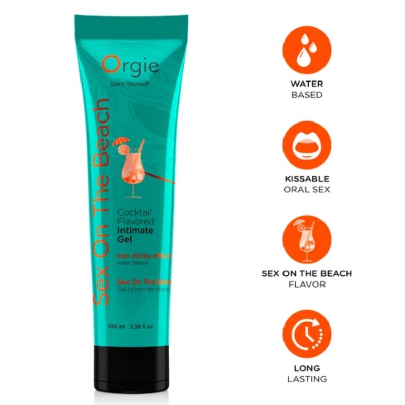 Orgie Lube Tube Sex On The Beach Kissable Gleitgel 100 ml