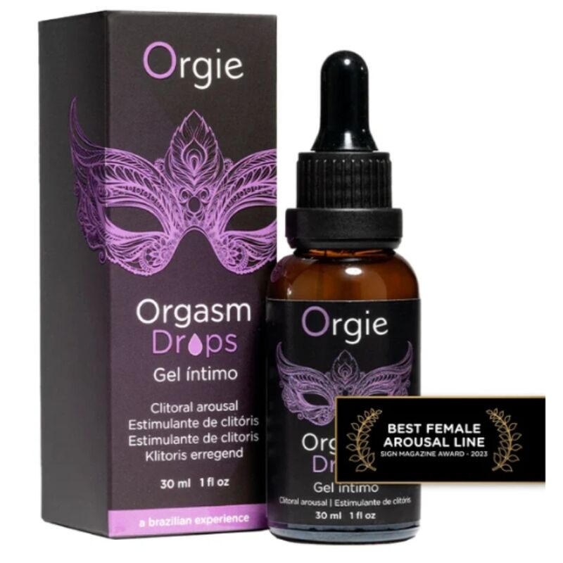 Orgie Orgasm Drops Clitoral Arousal Intimgel 30 ml