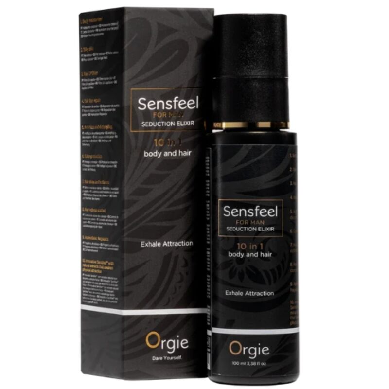 Orgie Sensfeel Man 10 in 1 – Körper- und Haarlotion, 100 ml