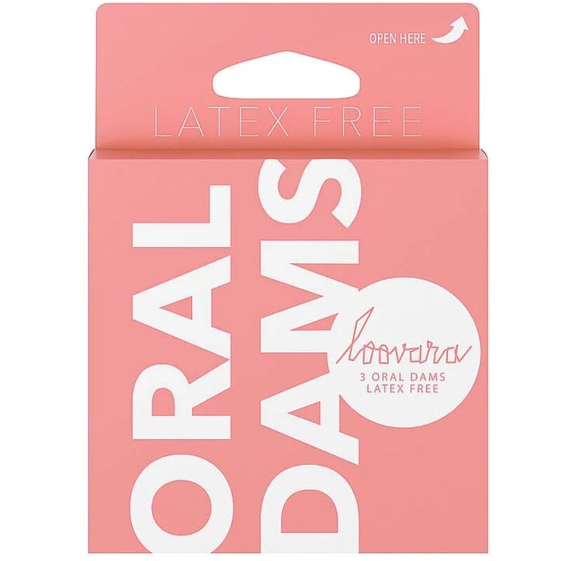 Loovara Oral Dams latexfreie Lecktücher – 3 Stück