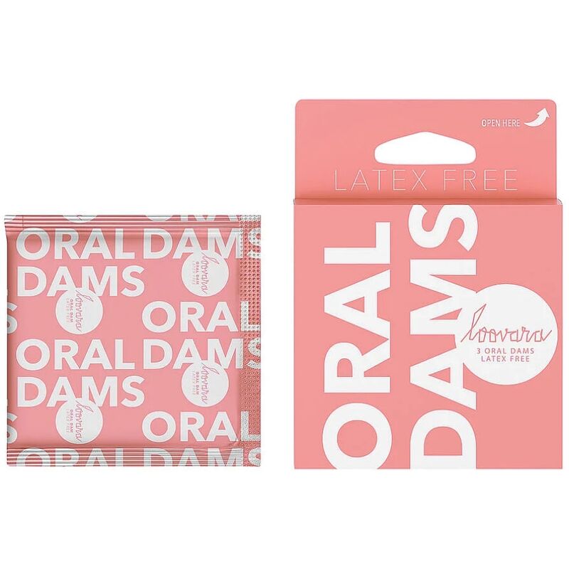 Loovara Oral Dams latexfreie Lecktücher – 3 Stück – weitere Produktansicht