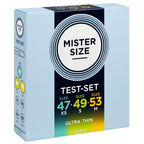 Mister Size Slim Kondom-Testpackung 47/49/53 mm – 3 Stück