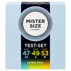Mister Size Slim Kondom-Testpackung 47/49/53 mm – 3 Stück