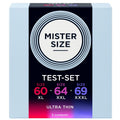 Mister Size Wide Kondom-Testpackung 60/64/69 mm – 3 Stück