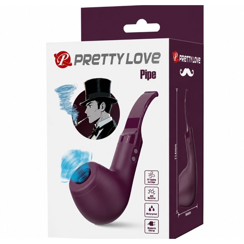 Pretty Love Pipe Klopfstimulator – Lila