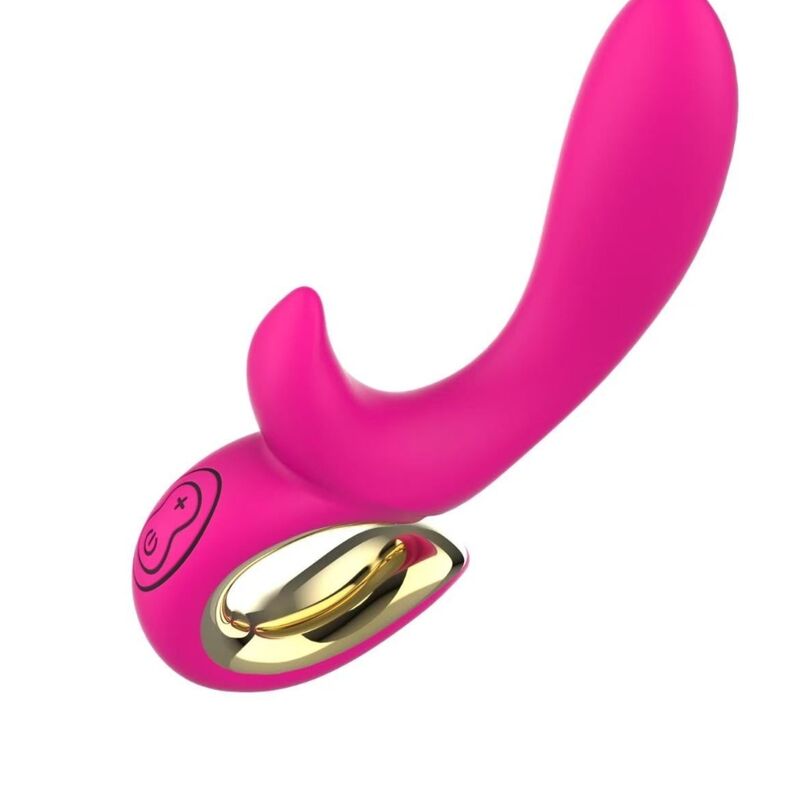 Nalone Lulu Pink Push Rabbit Vibrator mit Bedienfeld