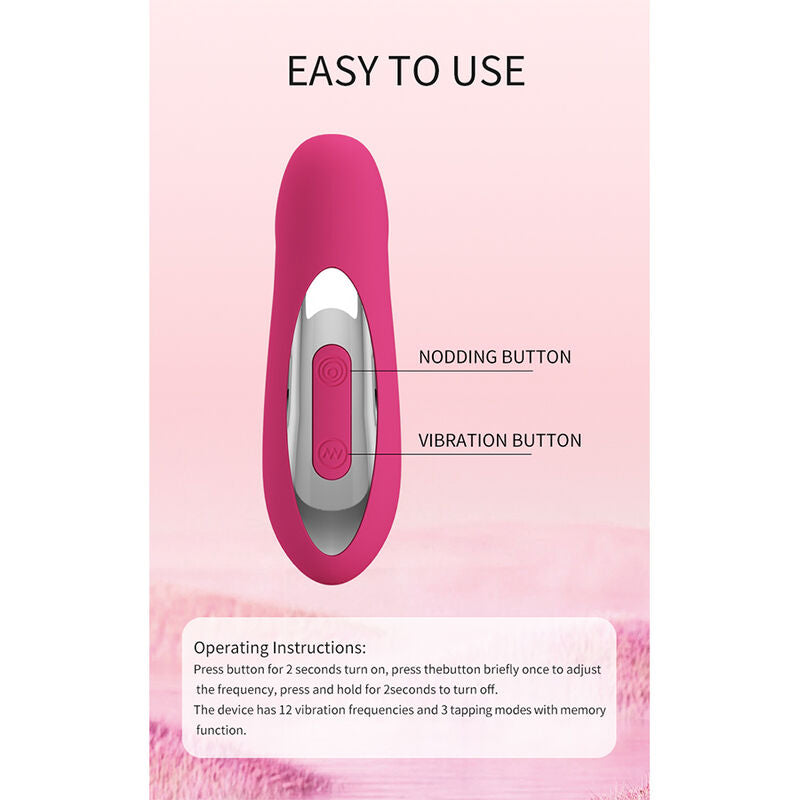 Pretty Love Duden Silikonvibrator – Pink