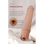 Pretty Love Kessler Stoßvibrator 22 cm – Natur