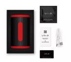 LELO - F2S DOUBLE SONIC MALE STROKER MIT DUALER SCHALLSTIMULATION ROT