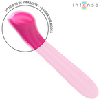 INTENSE - PATY VIBRATOR 19 CM FLEXIBEL 10 VIBRATIONEN MODELL 2 PINK