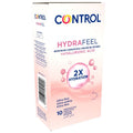 Control HydraFeel Kondome mit Hyaluronsäure – Zehnerpackung schräg von vorn