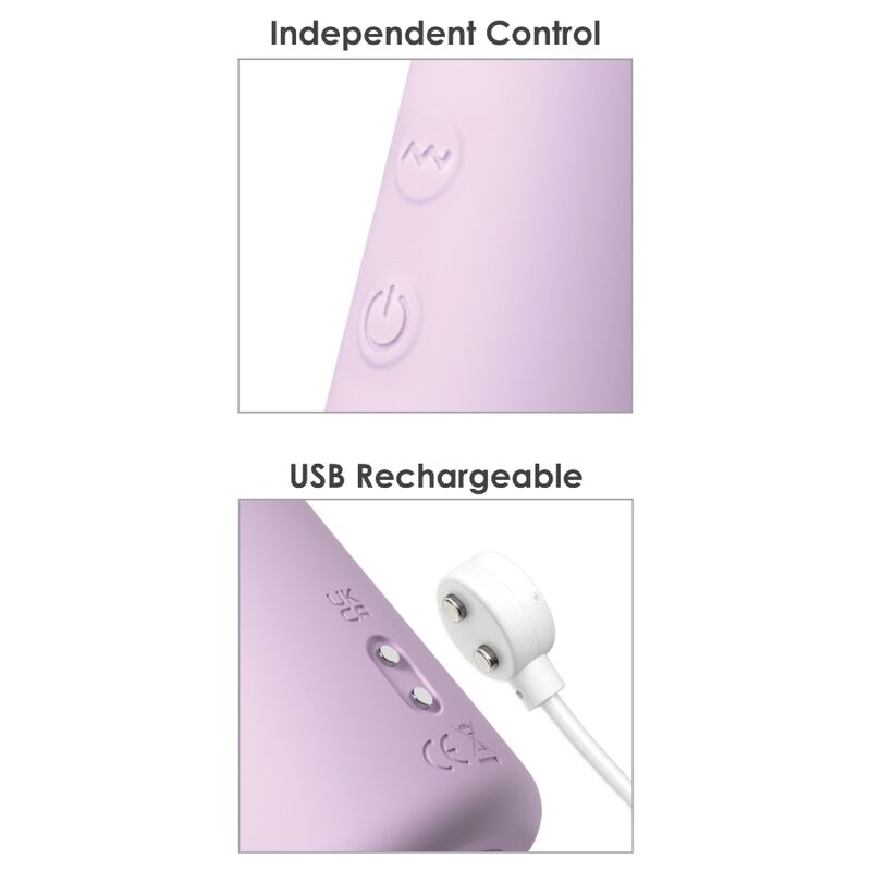 Fantasy for Her Fantasy Twist Rabbit-Vibrator mit Rotation Lila