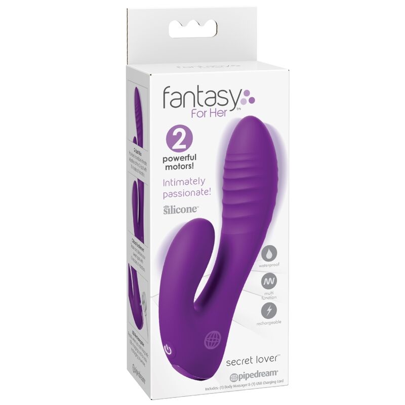 Fantasy for Her Secret Lover Dual-Vibrator Lila – 13,9 cm