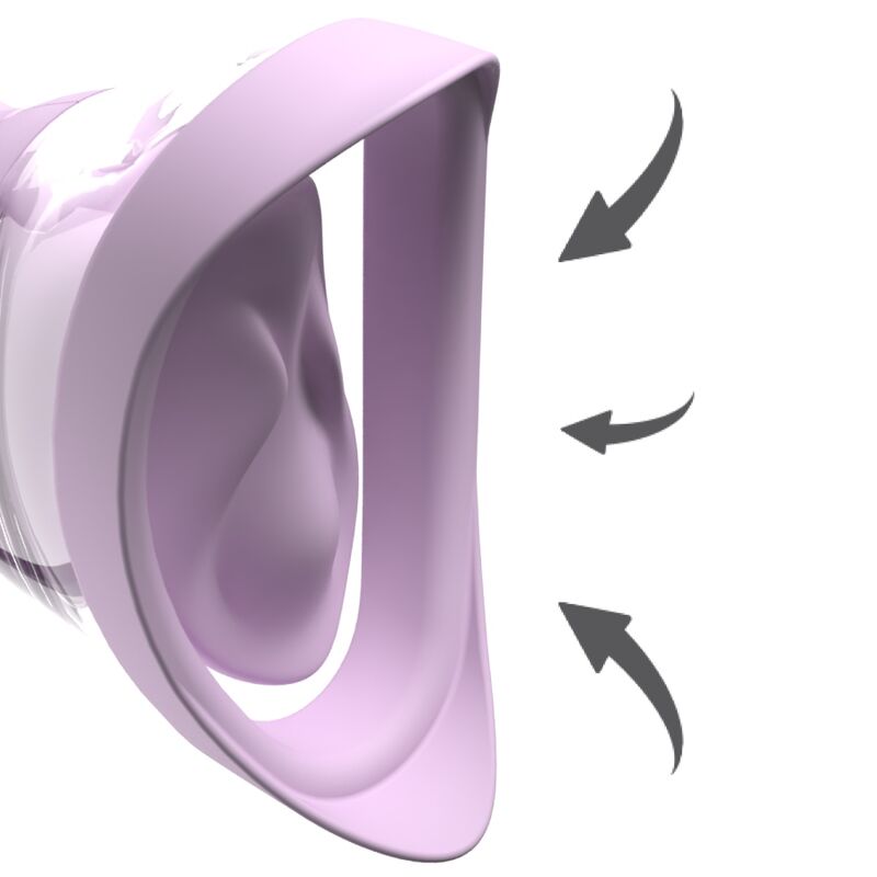 Fantasy for Her Veloura Touch – Intimpumpe mit Vibration, Lila