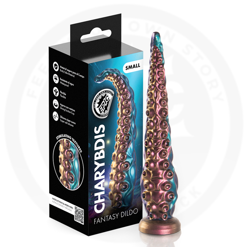 EPIC Charybdis Small in Braun/Blau mit Verpackung